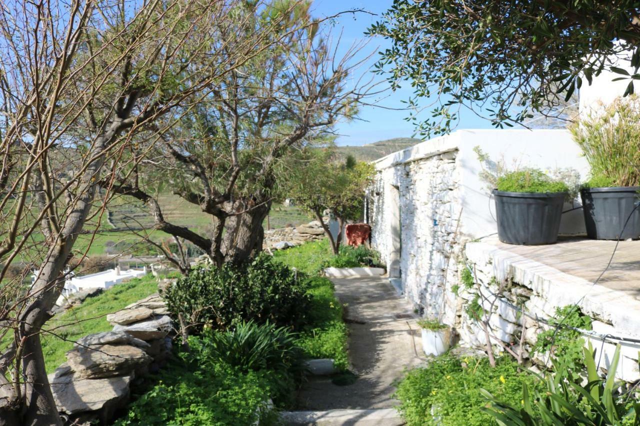 Villa Avgoustis' Stone House à Otziás Extérieur photo